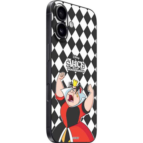 Disney Alice in Wonderland Queen of Hearts Off with their Head! iPhone 16 Plus Skin